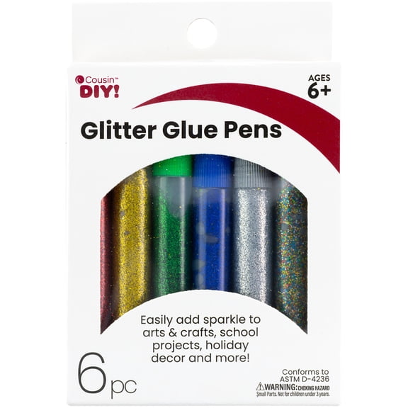 GLITTER GLUE PENS PRIMARY-PRIMARY
