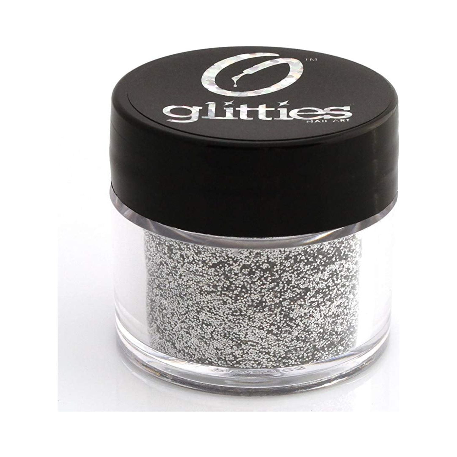  GLITTIES - Black Ice - Loose Fine Glitter Powder (.008