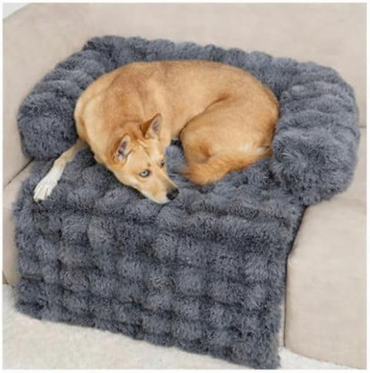 Dream Cloud Pet Sofa Bed – High Comfort, and Washable, Waterproof,  Non-Slip Orthopedic Plush Dog Mat for Sofa, Car & Floor