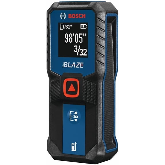 GLM100-23 100 Ft Blaze Laser Distance Measure, Includes 2 AA Batteries, Distance Measuring Laser