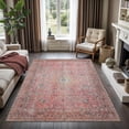 thumbnail image 1 of GLN Rugs Camelot - Indoor, Machine Washable Area Rug 5'x7' Turkish Pink/Coral Home Carpet, 1 of 9