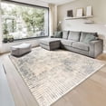 thumbnail image 1 of GLN Rugs Ephesus - Contemporary, Machine Washable Area Rug 5'x7' Turkish Beige/Gray Home Carpet, 1 of 8