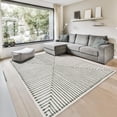 thumbnail image 1 of GLN Rugs Milet - Contemporary, Machine Washable Area Rug - 5'x7' Green Beige Home Carpet, 1 of 7