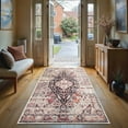 thumbnail image 1 of GLN Rugs Oltu - Indoor, Machine Washable Area Rug 2'6"x6'6" Turkish Terra Home Carpet, All Ages, 1 of 10