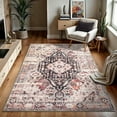 thumbnail image 1 of GLN Rugs Oltu - Indoor, Machine Washable Area Rug 6'6"x9'6" Turkish Terra Home Carpet, 1 of 10