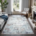 thumbnail image 1 of GLN Rugs Pamuk - Contemporary, Machine Washable Area Rug 5'3"x7'5" Abstract Home Carpet, 1 of 9