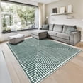 thumbnail image 1 of GLN Rugs Priene - Contemporary, Machine Washable Area Rug - 3'x5' Beige Green Home Carpet, 1 of 7