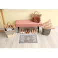thumbnail image 1 of GLN Rugs Sinop - Indoor, Machine Washable Area Rug 2'x3' Brown/Blue Home Carpet, 1 of 7