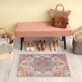 thumbnail image 1 of GLN Rugs Gordion - Indoor, Machine Washable Area Rug 2'x3' Cream/Terra Home Carpet, 1 of 7