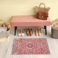 thumbnail image 1 of GLN Rugs Kerasus - Indoor, Machine Washable Area Rug 2'x3' Multi Red Home Carpet, 1 of 7