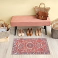 thumbnail image 1 of GLN Rugs Kerasus - Indoor, Machine Washable Area Rug 2'x3' Multi Red Home Carpet, 1 of 7