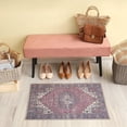 thumbnail image 1 of GLN Rugs Iznik - Indoor, Machine Washable Area Rug 2'x3' Multi Blue Home Carpet, 1 of 7