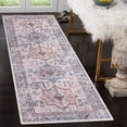 thumbnail image 1 of GLN Rugs Myra - Indoor, Machine Washable Area Rug 2'6"x7' Multi/Cream Home Carpet, 1 of 7