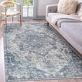 thumbnail image 1 of GLN Rugs Delos - Indoor, Machine Washable Area Rug 5'x7' Multi Gray Home Carpet, 1 of 7