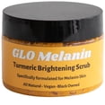 GLO Melanin Turmeric Scrub YPF5 for Dark Spots, Brightening Inner