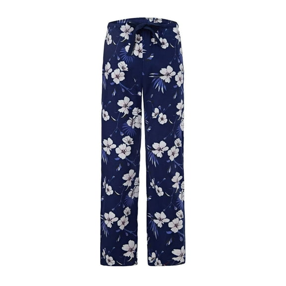 GLOBAL 100% Cotton Comfy Flannel Bottom for Women Warm and Cozy Pants, Size S-3XL