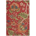 thumbnail image 1 of Waverly Global Awakening "Imperial Dress" Garnet Area Rug by Nourison WGA01 5' x 7', 1 of 4