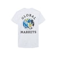 thumbnail image 1 of GLOBAL MARKETS TEE | WHITE, 1 of 4