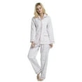 thumbnail image 1 of GLOBAL Womens Flannel Cotton Pajama Set Long PJs Flannel Loungewear Sleepwear,Size S-3XL, 1 of 5