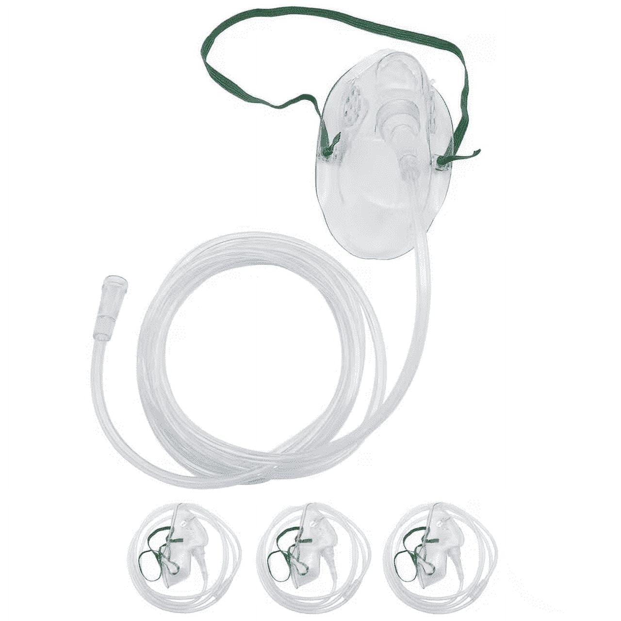 GLOBALROLL Oxygen Mask , Elongated Oxygen Breathing Mask for Child, Pack of 3 Oxygen Mask Kit And Tubing
