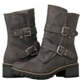 thumbnail image 1 of GLOBALWIN Fashion Ankle Boots for Women Grey 5.5M, 1 of 8