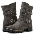 thumbnail image 1 of GLOBALWIN Fashion Ankle Boots for Women Grey 9.5M, 1 of 8
