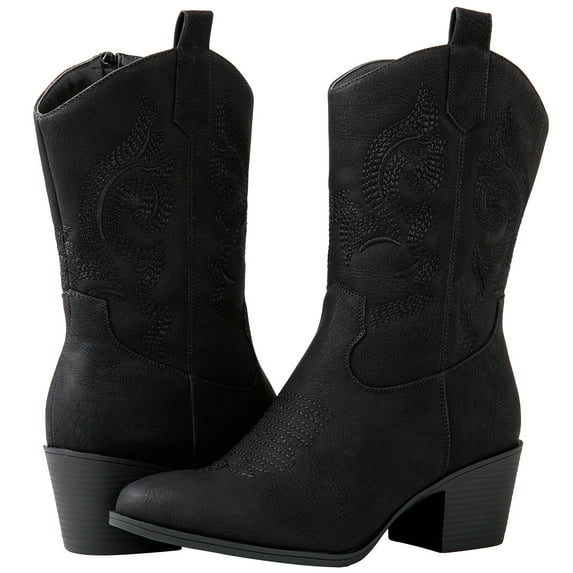 GLOBALWIN Women's 19YY17 Black Fashion Boots 7M