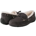 thumbnail image 1 of GLOBALWIN Women's Moccasins Shoes Winter Indoor Outdoor Faux Fur Lined Slippers Grey 9M, 1 of 7