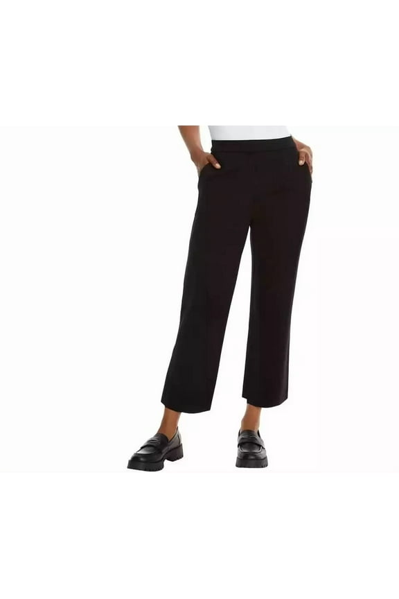 CROPPED PONTE PANT BLACK XX-LARGE