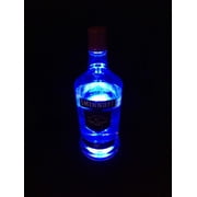 GLORIFIER DISPLAY BOTTLE GLOW LIGHT UP BOTTLE VIP BOTTLE LIGHT STICKERS BLUE -10 PACK-