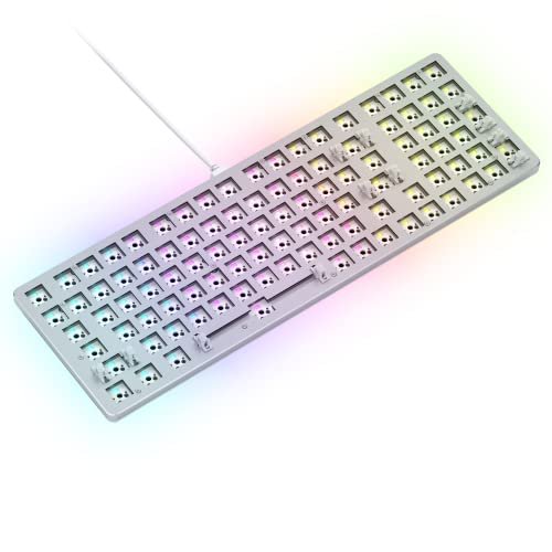 GLORIOUS GMMK 2 FULL SIZE KEYBOARD BAREBONE EDITION - WHITE