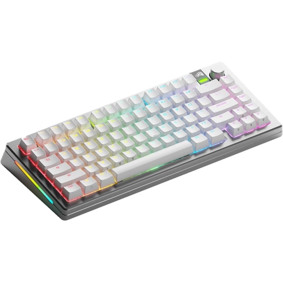 GLORIOUS GMMK 3 Pro Wireless 75% Custom Gaming Keyboard - Pre-Built, ANSI (US), Fox Switches, Silver