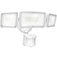 thumbnail image 1 of GLORIOUS-LITE LED Security Lights Motion Sensor Outdoor Lights, 35W 3500LM Hardwired Led Flood Light Outdoor with 3 Adjustable Head, 5500K, IP65 Waterproof for Porch Garage Yard, White, 1 of 6