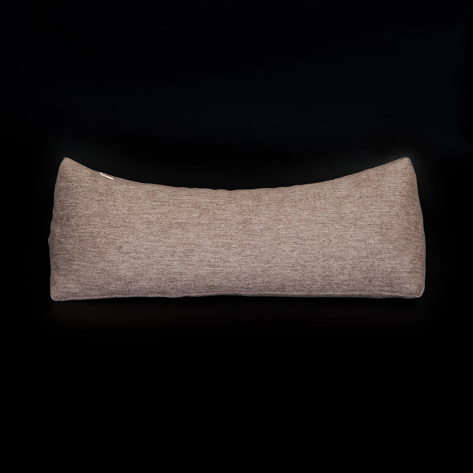 GLORY SEASON Buckwheat Neck Support Pillow - Cervical Bolster For Pain Relief, 6x15 Inch, Blue