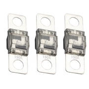 GLOSO BDFS-150 MIDI/AMI Fuse, Bolt Down Fuse 150A - 3 pack