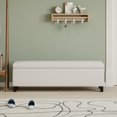 thumbnail image 1 of GLOUSTER STORAGE OTTOMAN V2，Fabric Main Material，51.25"L x 17.50"W x 16.25 " H，Suitable for living rooms and bedrooms, 1 of 12