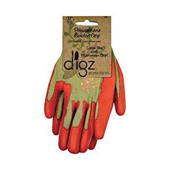 Digz Women's Coated Gardening Gloves Multicolored Medium 7396-26