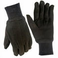 thumbnail image 1 of Big Time Products 243623 Mens True Grip Large Brown Cotton Jersey Glove Pack of 6, 1 of 6
