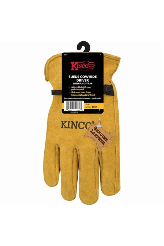 GLOVES DRVR GOLD XL (Pack of 1)
