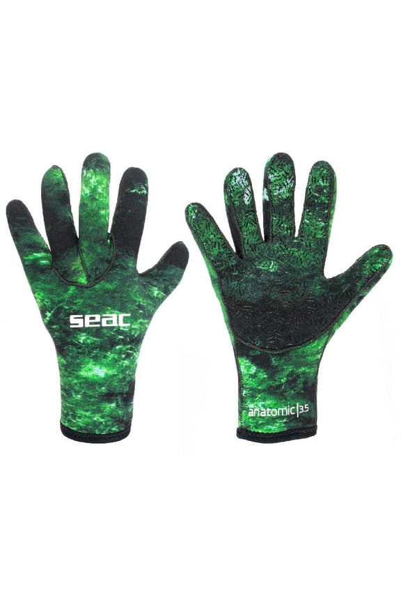 GLOVES GREEN CAMO 350 3.5 MM XL
