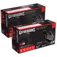 thumbnail image 1 of GLOVEWORKS  Black Nitrile Gloves for Auto, Detailing, Mechanics, M, 200 Count, 1 of 8