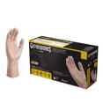 thumbnail image 1 of GLOVEWORKS Clear Vinyl Disposable Gloves, 3 Mil, Small, 100/Box, 1 of 7