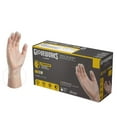 thumbnail image 1 of GLOVEWORKS Clear Vinyl Disposable Gloves, 3 Mil, X-Large, 100/Box, 1 of 7