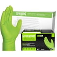 GLOVEWORKS HD Green Nitrile Gloves, 8 mil Nitrile Gloves MediumXXL
