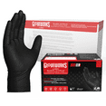 thumbnail image 1 of GLOVEWORKS Medium Duty Black Nitrile Gloves for Auto, Mechanics, L, 1000 Count, 1 of 7