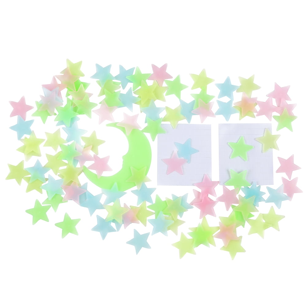GloCarnival Super Glow In The Dark Shining Ceiling Starts +1 Bonus Moon