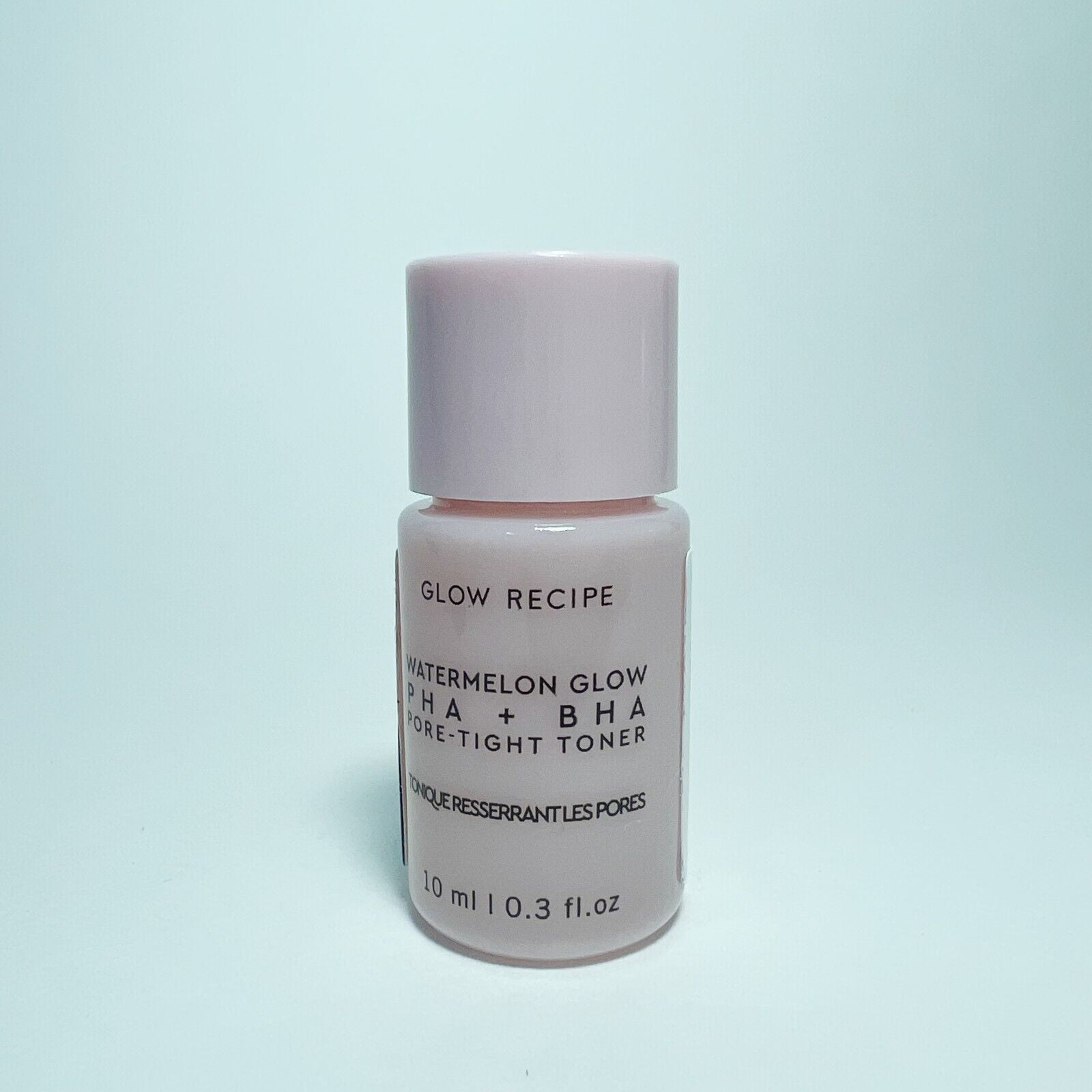 GLOW RECIPE Watermelon Glow PHA BHA Pore Tight TONER .3 oz 10 mL TRAVEL New