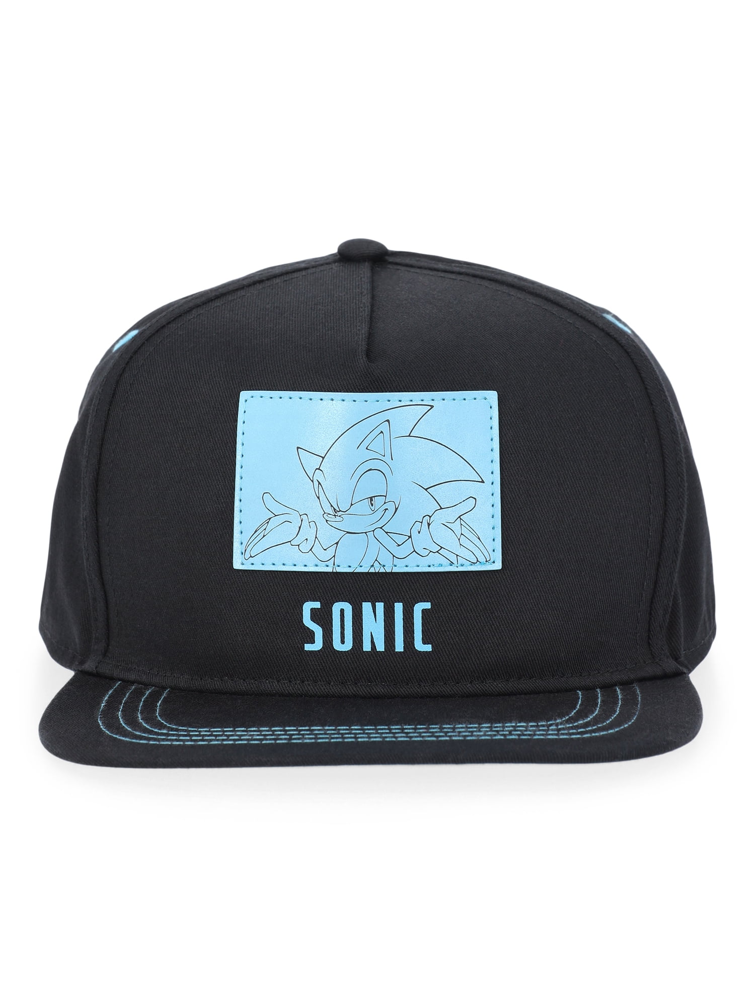 Sonic the Hedgehog Boys Snapback Trucker Hat, Glow In Dark, OSFM