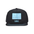 thumbnail image 1 of Sonic the Hedgehog Boys Snapback Trucker Hat, Glow In Dark, OSFM, 1 of 3
