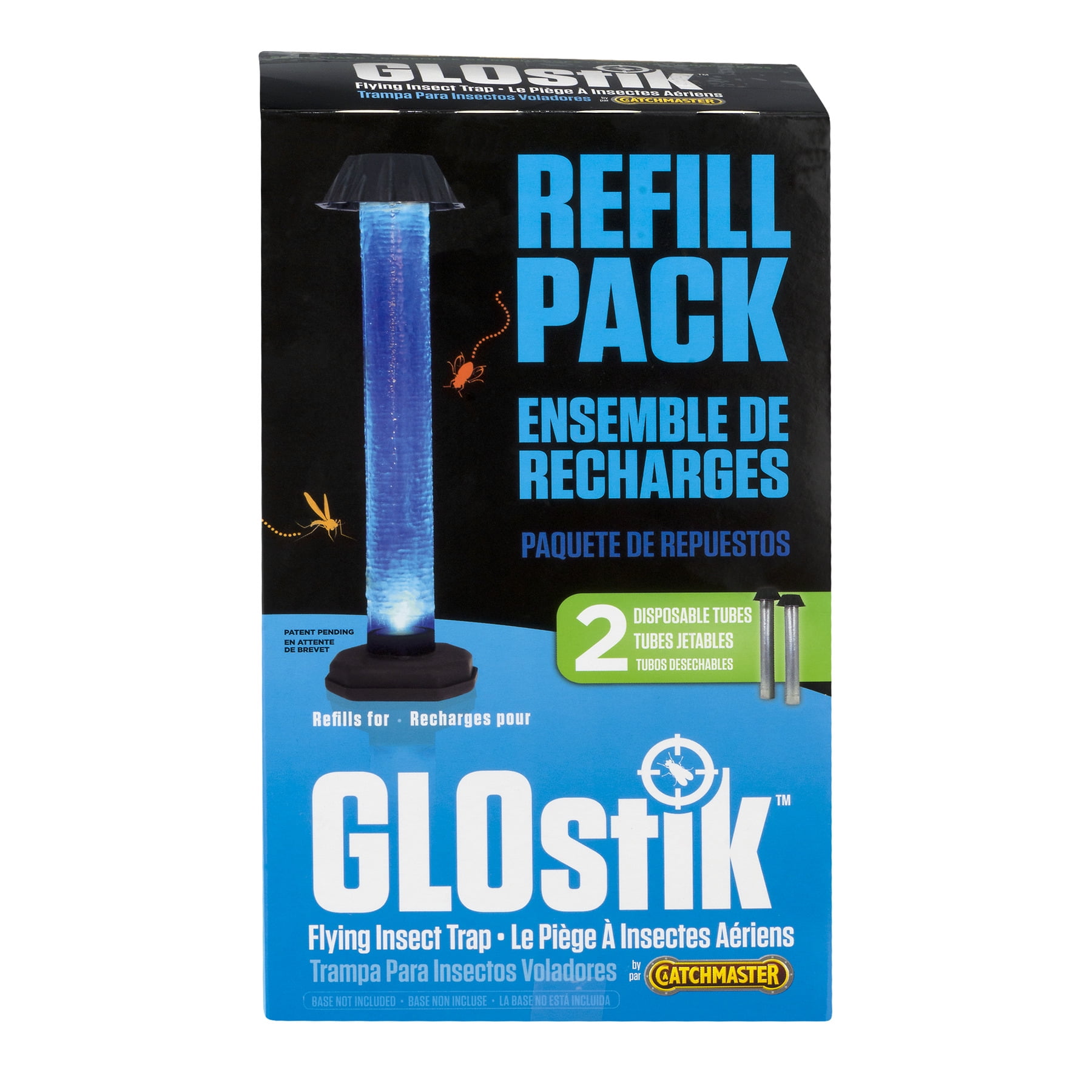 GLOstik by Catchmaster Flying Insect Trap Refill Pack Disposable Tubes
